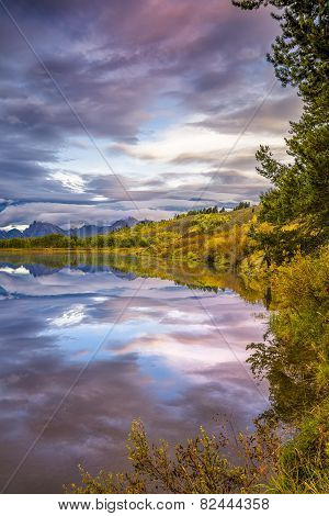 Oxbow Bend At Dawn