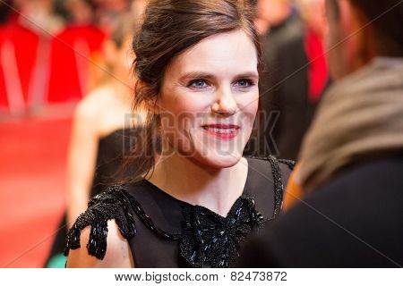BERLIN, GERMANY - FEBRUARY 05: Fritzi Haberlandt, Nobody Wants the Night, Opening Ceremony. 65th Berlinale International Film Festival at Berlinale Palace on February 5, 2015 in Berlin, Germany.