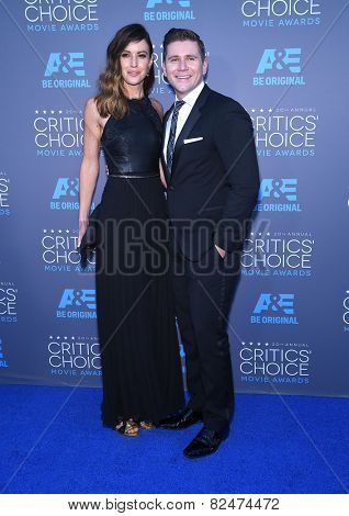 LOS ANGELES - JAN 16:  Allen Leech arrives to the Critics' Choice Awards 2015  on January 16, 2015 in Hollywood, CA                