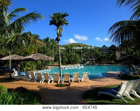 Resort op Fiji