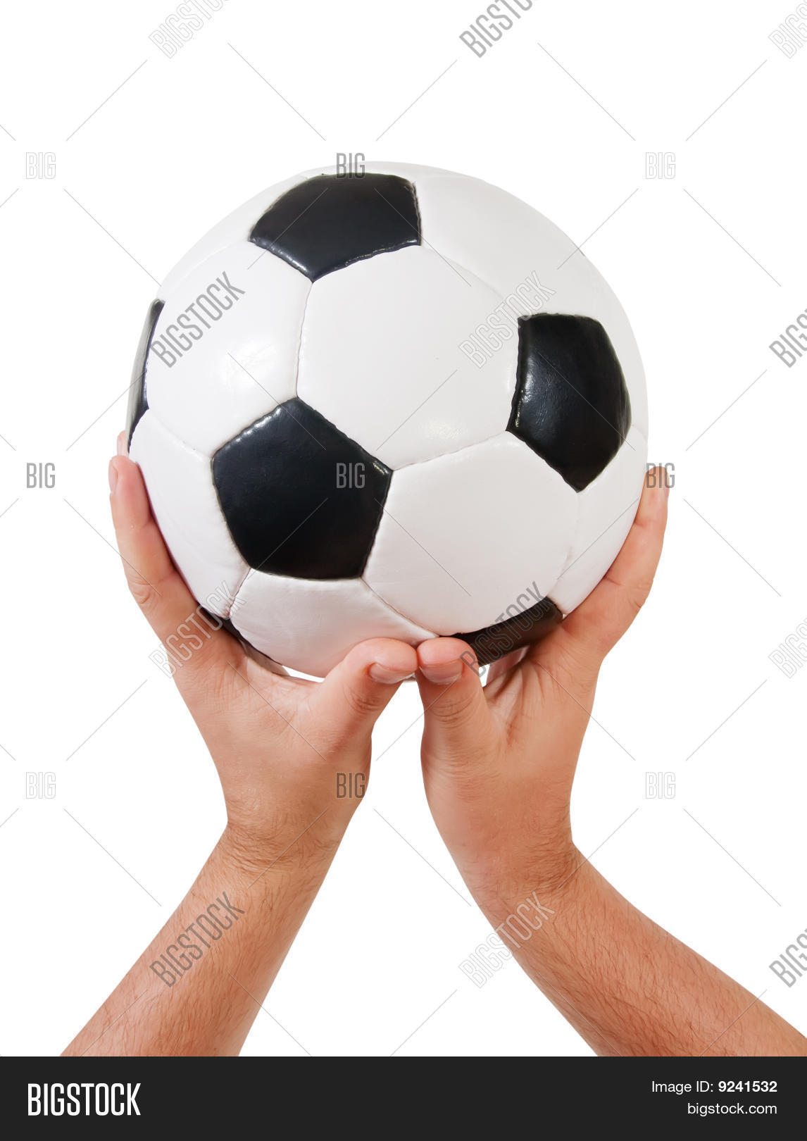 Hands Holding Football Image & Photo (Free Trial) Bigstock
