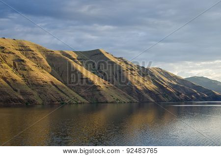 Early Morning Sun Rising Across Hells Canyon