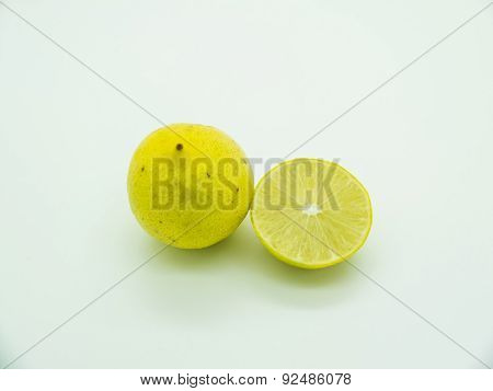 Thai Limes Or Thai Lemons Isolated