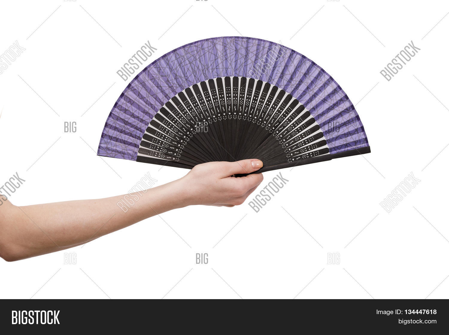 Hand Holding Fan Image & Photo (Free Trial) Bigstock