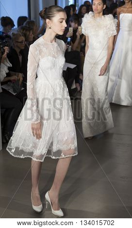 Oscar De La Renta - Bridal Spring/summer 2017 Runway Show