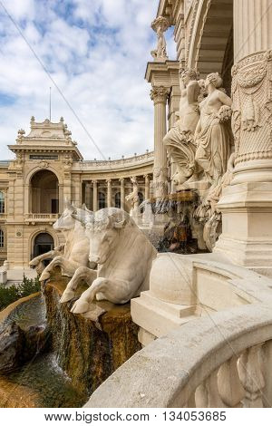 Palais Longchamp in Marseille France
