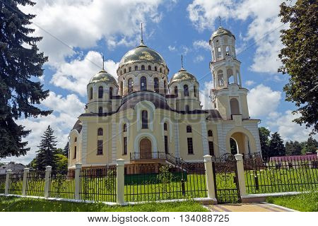 Church of Mary Magdalene in Nalchik city,Caucasus,Russia.