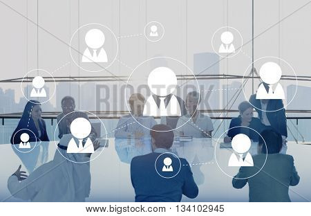 Network Networking Communicate Communicatin Connection Concept