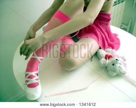  Medias rosa