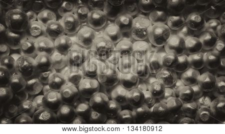 packaging foam as a texture for background close-up of balls.