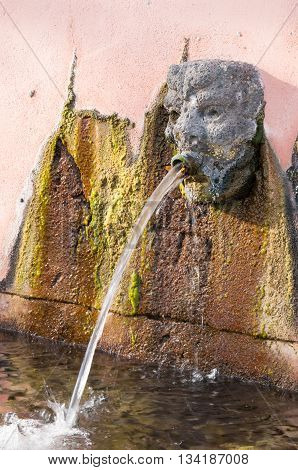 Lava Stone Fountain