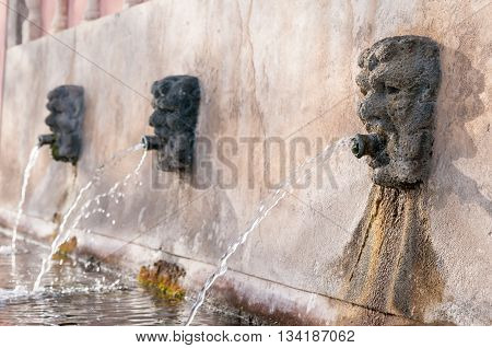 Lava Stone Fountain