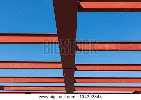 Steel structure of building Construction steel structure.