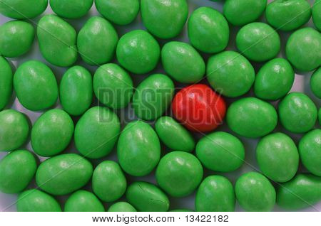 Vermelho e verde