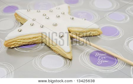 Star formade söta kex