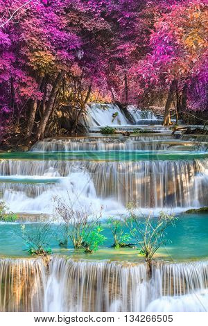 Huai Mae Khamin Waterfall