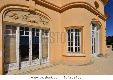 Rayol Canadel sur Mer France - april 18 2016 : the estate of Rayol in spring