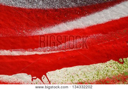 Abstract Colourful Background-close Up-street Art