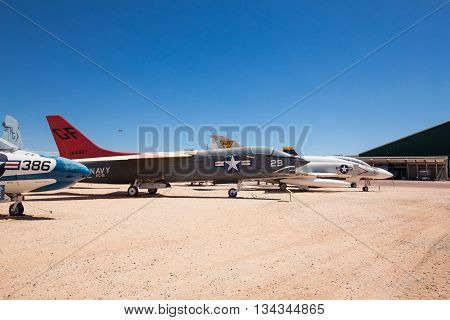 USA. ARIZONA. JUNE - 13, 2016: Pima Air & Space Museum