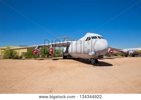USA. ARIZONA. JUNE - 13, 2016: Pima Air & Space Museum