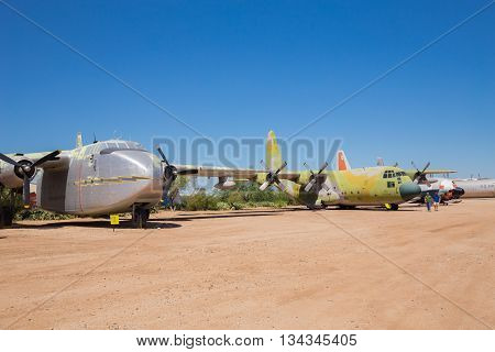 USA. ARIZONA. JUNE - 13, 2016: Pima Air & Space Museum