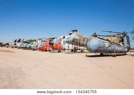 USA. ARIZONA. JUNE - 13, 2016: Pima Air & Space Museum