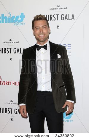 LOS ANGELES - JUN 13:  Lance Bass at the 7th Annual Thirst Gala at the Beverly Hilton Hotel on June 13, 2016 in Beverly Hills, CA