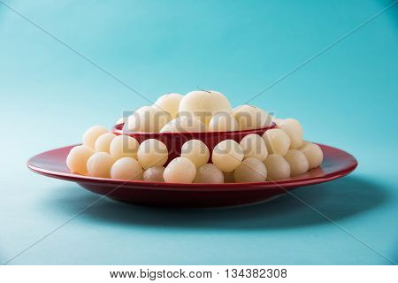 Rosogolla or Roshogolla or Rasagola or Ras Gulla, famous Bengali sweet