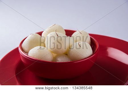 Rosogolla or Roshogolla or Rasagola or Ras Gulla, famous Bengali sweet