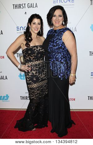 LOS ANGELES - JUN 13:  Claudine Fasano, Eliza Massaro at the 7th Annual Thirst Gala at the Beverly Hilton Hotel on June 13, 2016 in Beverly Hills, CA