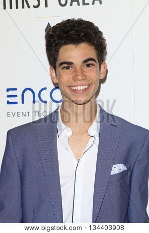 LOS ANGELES - JUN 13:  Cameron Boyce at the 7th Annual Thirst Gala at the Beverly Hilton Hotel on June 13, 2016 in Beverly Hills, CA