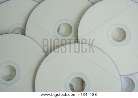 Fond blanc de Dvd