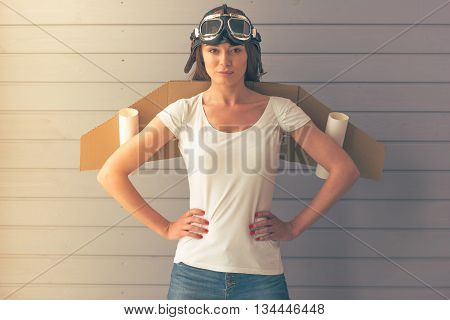 Cute Little Astronaut