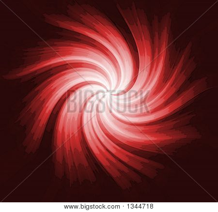 Világos piros Spiral tapéta