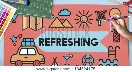 Travel Vacation Sun Fun Enjoyment Concept