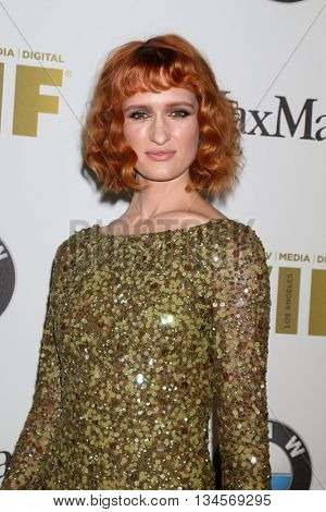 LOS ANGELES - JUN 15:  Breeda Wool at the Women In Film 2016 Crystal and Lucy Awards at the Beverly Hilton Hotel on June 15, 2016 in Beverly Hills, CA