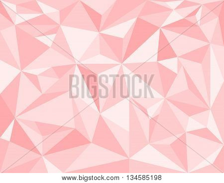 Low poly style vector pink low poly design Abstract low poly background vector Geometric pink background with triangular polygons.