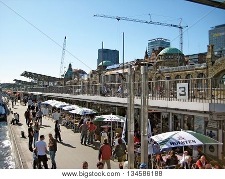 Hamburg, Germany - Landungsbruecken