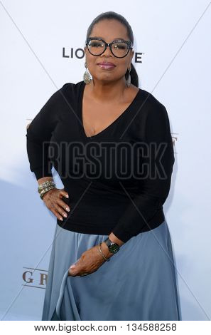 LOS ANGELES - JUN 15:  Oprah Winfrey at the Greenleaf OWN Series Premiere at the The Lot on June 15, 2016 in West Hollywood, CA