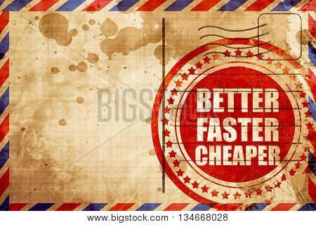 Better Faster Cheaper Image & Photo (Free Trial) | Bigstock