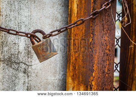 Old Master Key Rustry In Soft Light