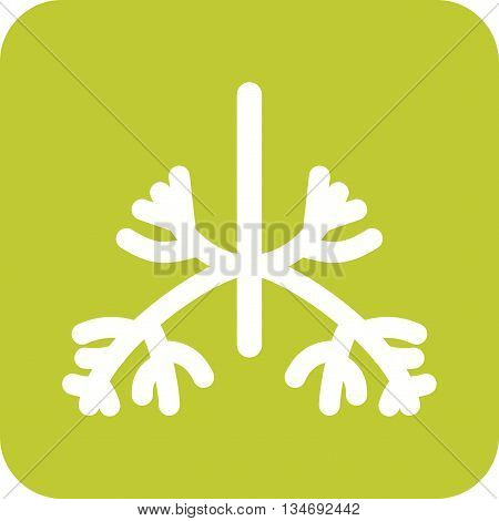 System, health, lungs icon vector image. Can also be used for human anatomy. Suitable for mobile apps, web apps and print media.