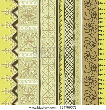 Abstract african seamless geometric pattern. Vector background for your backgrounds textures invitations greeting cards or other.