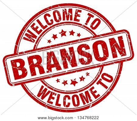 welcome to Branson stamp. welcome to Branson.