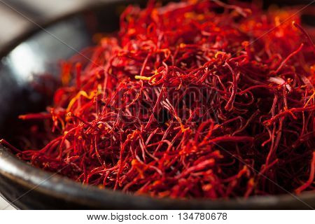 Raw Organic Red Saffron Spice