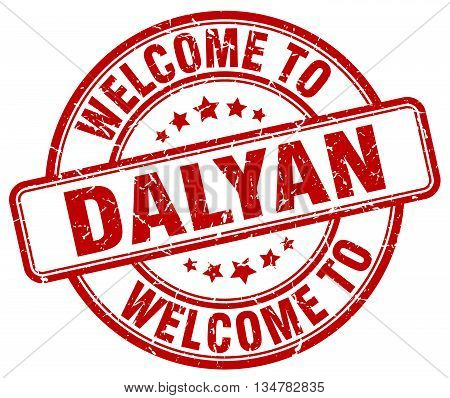 welcome to Dalyan stamp. welcome to Dalyan.