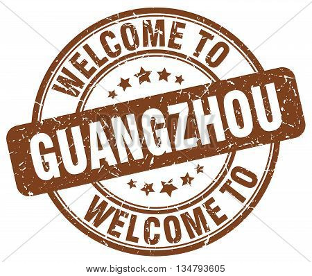 welcome to Guangzhou stamp. welcome to Guangzhou.