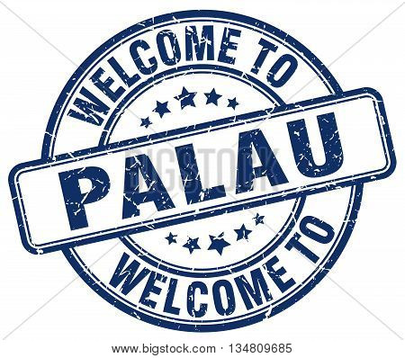 welcome to Palau stamp. welcome to Palau.