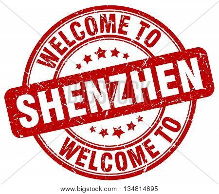 welcome to Shenzhen stamp. welcome to Shenzhen.