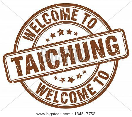 welcome to Taichung stamp. welcome to Taichung.